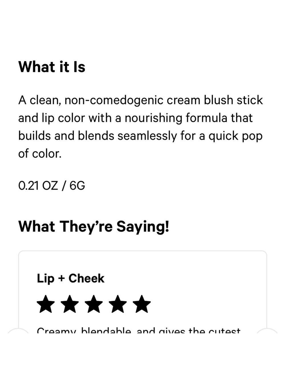 Milk Makeup Blush and lip stick (2) - Picture 7 of 10